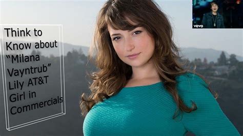 att girls boobs|The Real Story of AT&T’s Lily: Milana Vayntrub’s Fight Against。